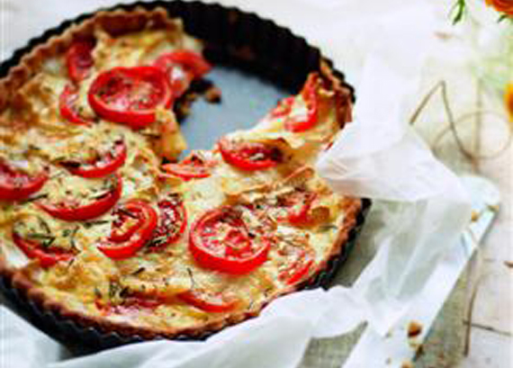 A tasty tart perfect for your next picnic